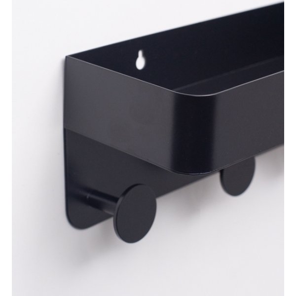 Yin vgghylla med hngare - Svart