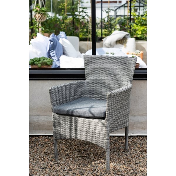 Chaise de salle à manger Malina - Gris Chaise de salle à manger Malina - Gris