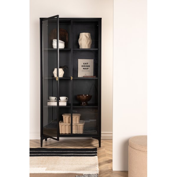 Alexander vitrinekast - Zwart