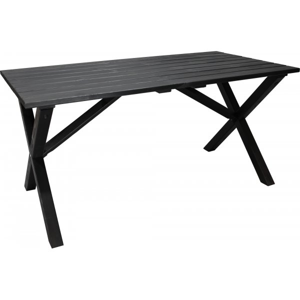 Eettafel Scottsdale 150 cm - Zwart + Textielreiniging voor meubels