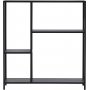 Puno sidobord 80 x 30 cm - Svart