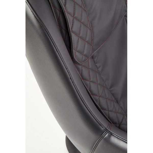 Mercura reclinerfåtölj med massage i grått ekoläder Mercura reclinerfåtölj med massage i grått ekoläder