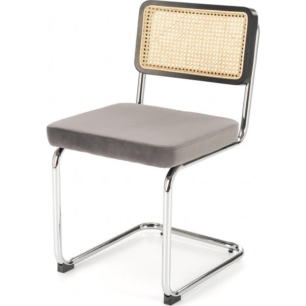 Chaise de salle à manger Cadeira 504 - Noir/gris Chaise de salle à manger Cadeira 504 - Noir/gris