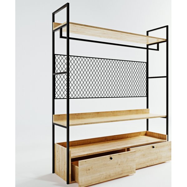 Meuble d'entrée Limbo 605 - Chêne Meuble d'entrée Limbo 605 - Chêne