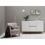 Jazz Sideboard - Vit / Ljust tr