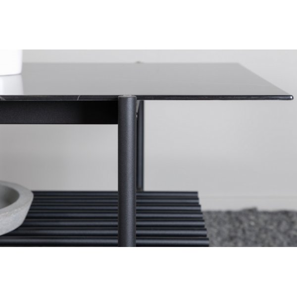 Adel soffbord 120 cm - Svart marmor Adel soffbord 120 cm - Svart marmor