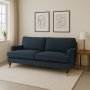 Howard Watford Deluxe 3-sits soffa - Bl