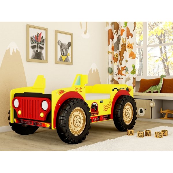 Lit bb Monster Truck - 90 x 190 cm