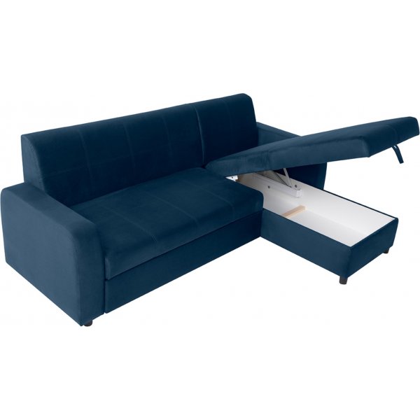 Kirsten slaapbank - Blauw