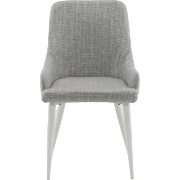 Chaise de salle à manger Paradis - Gris clair/blanc Chaise de salle à manger Paradis - Gris clair/blanc