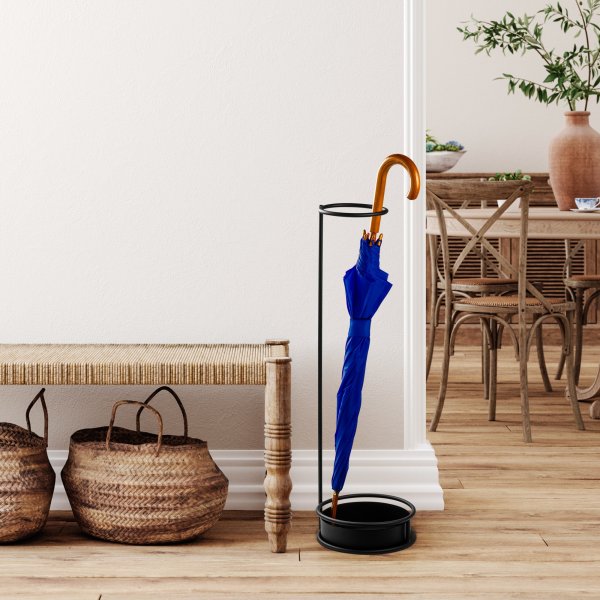 Semsi paraplyställ 7 - Svart Semsi paraplyställ 7 - Svart