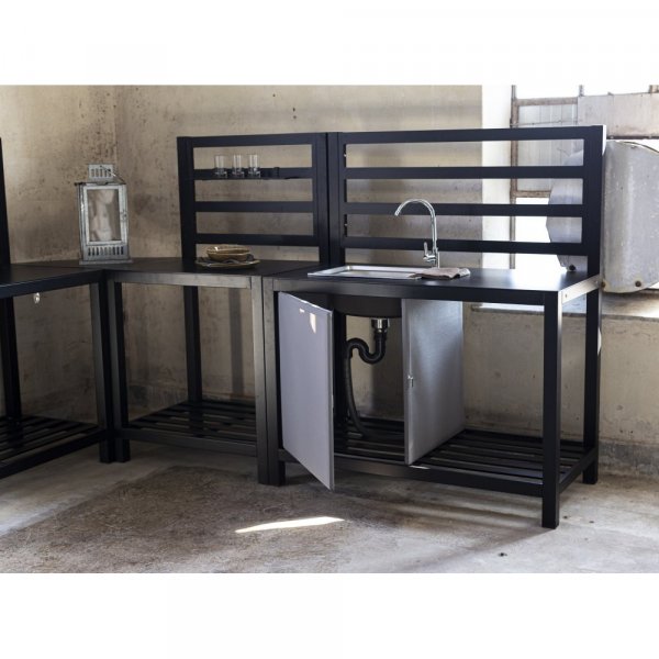 Utekök Lackö komplett med inbyggd vask Utekök Lackö komplett med inbyggd vask