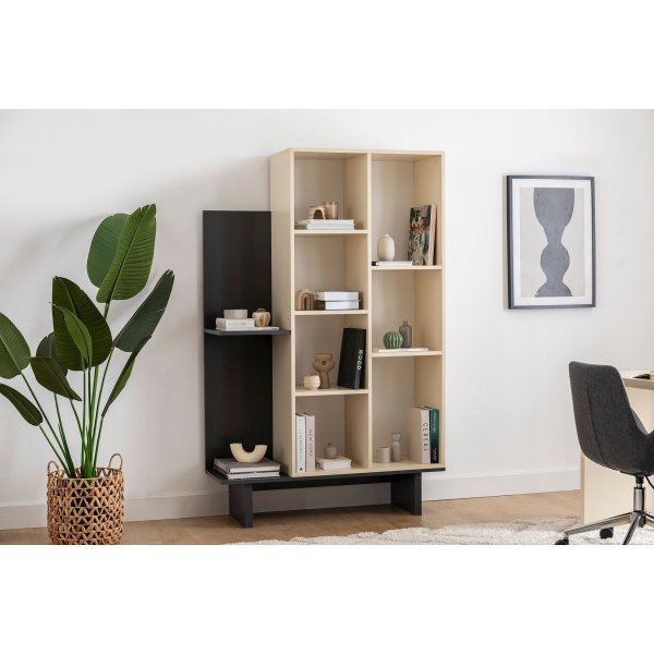 Bibliothque Frank - Beige/anthracite