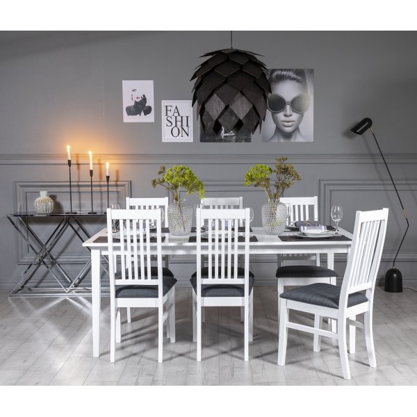 Table  manger Gs 180 cm - Blanc