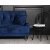Adena 2-sits soffa i mrkbl sammet + Flckborttagare fr mbler