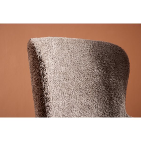 Astoria matstol - Brun bouclé Astoria matstol - Brun bouclé