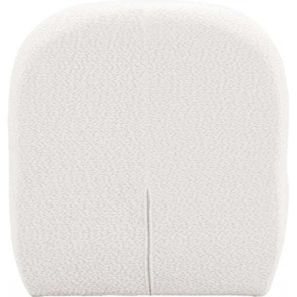 Mahla loungestol - Vit boucl