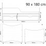 Barnsng Princess - 90 cm