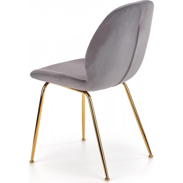 Chaise de salle  manger Cadeira 381 - Gris