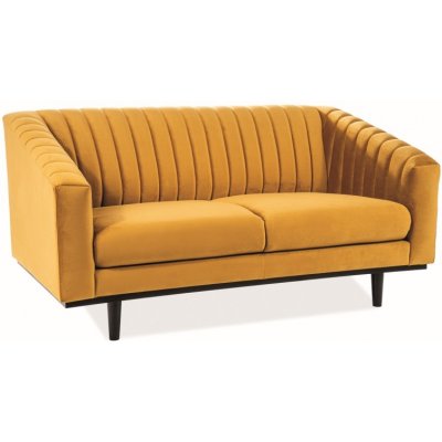 Alden 2- sits soffa - Orange sammet