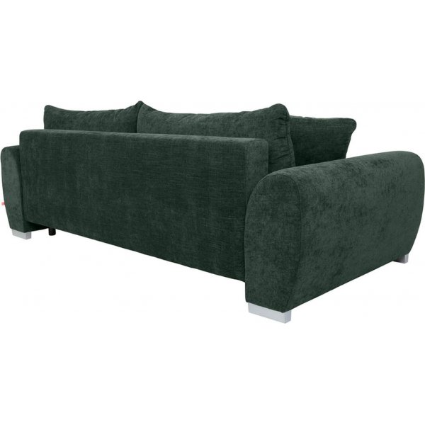 Gaspar 3-sits bäddsoffa - Grön Gaspar 3-sits bäddsoffa - Grön