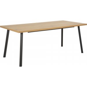 Mallow matbord 190 cm - Ek/svart