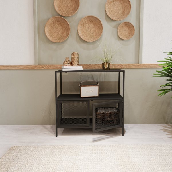 Table en relief Tatu 80 x 30 cm - Noir Table en relief Tatu 80 x 30 cm - Noir