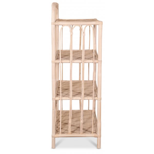 Fammy bokhylla i rotting - Whitewash