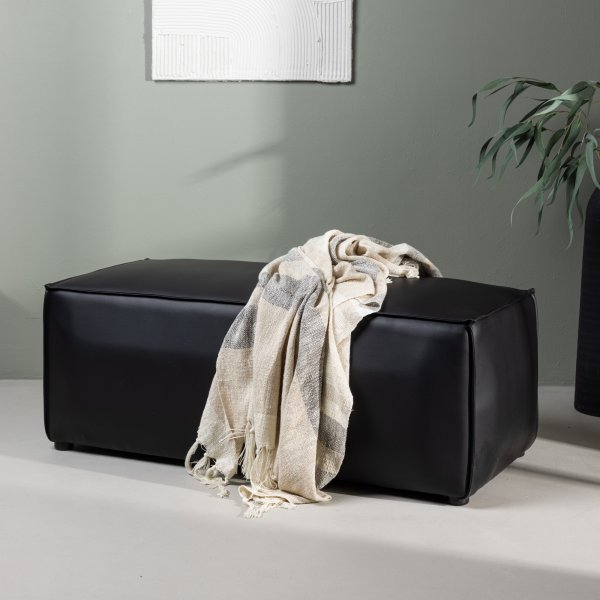 Pouf Palmero - Noir Pouf Palmero - Noir