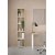 Bibliothque signaltique avec sparateur - Blanc/hickory