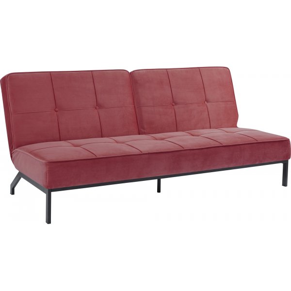Perugia 2,5-zits slaapbank - Rood