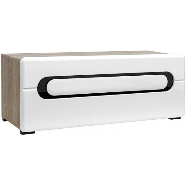 Hagfors TV-b�nk - Svart/vit