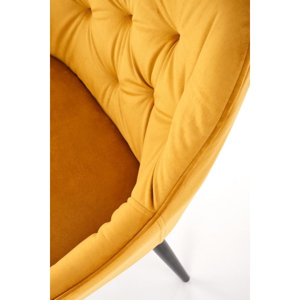 Chaise de salle à manger Cadeira 487 - Jaune Chaise de salle à manger Cadeira 487 - Jaune