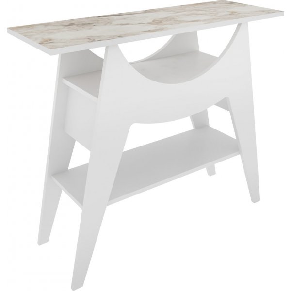 Ese avlastnigsbord 100 x 35 cm - Vit