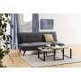 Enna 2,5-sits bddsoffa - Gr/svart