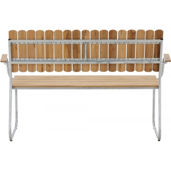 Holmsund sittbänk - Natur/Silver Holmsund sittbänk - Natur/Silver