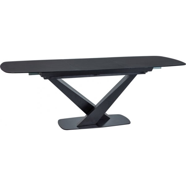 Cassino matbord 160-220 cm - Svart