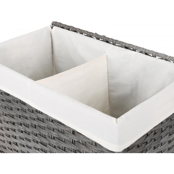 Panier à linge Angelika 110 l - Gris Panier à linge Angelika 110 l - Gris