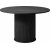 Table ronde Mood en chne teint noir - 120 cm