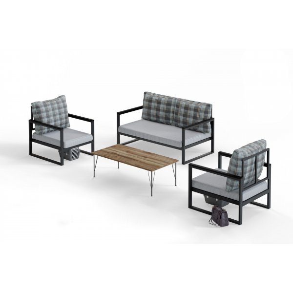 Montreal Loungeset - Veelkleurig