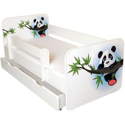 Barnsng Panda - Vit
