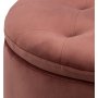 Retina puff med frvaring - Rosa
