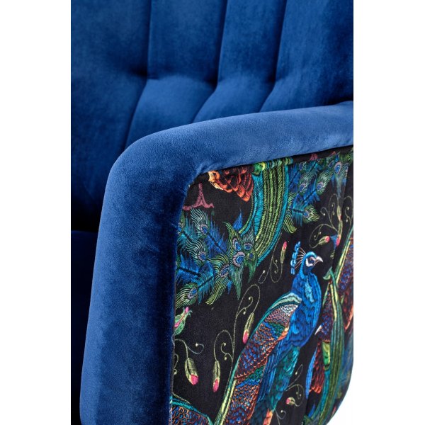 Fauteuil Gopani - Bleu Fauteuil Gopani - Bleu