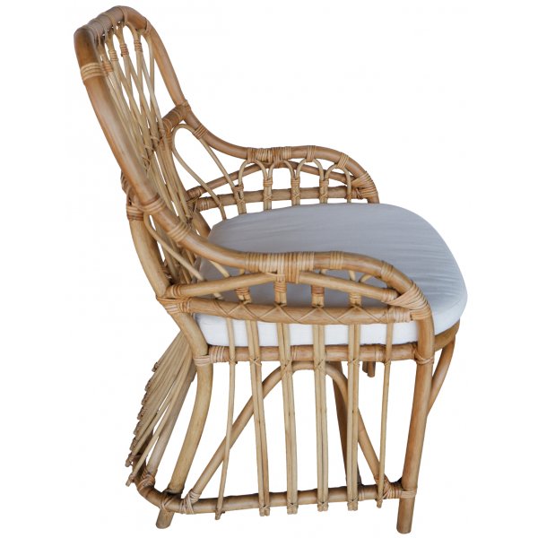 Adena karmstol i bambu - Natur Adena karmstol i bambu - Natur