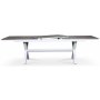 Bologna matbord 200-240 cm - Vit / Gr (Aintwood)