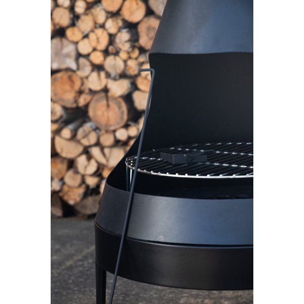 Marongo eldstad - Svart