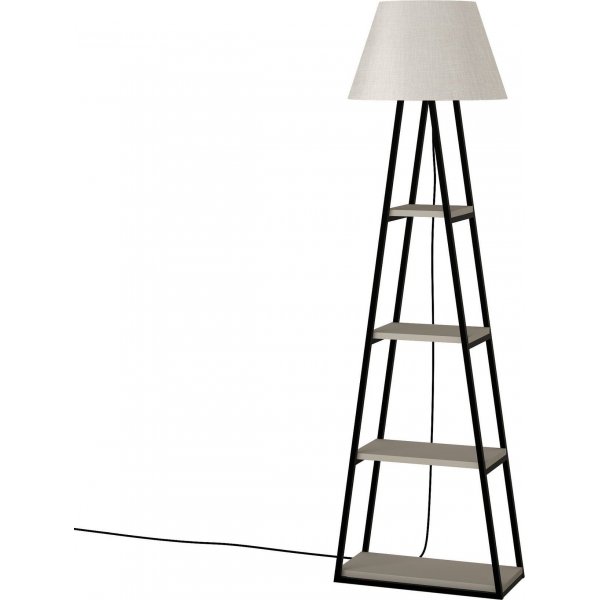 Pal golvlampa - Ljus mocka/linne