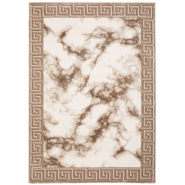 Tapis tiss� machine Galya Versace - Nougat