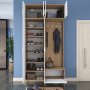 Esa hallmbel 120 x 37,5 x 240 cm - Valnt/vit