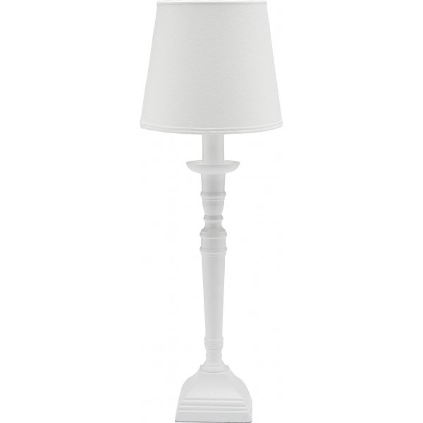 Pied de lampe de salon - Blanc